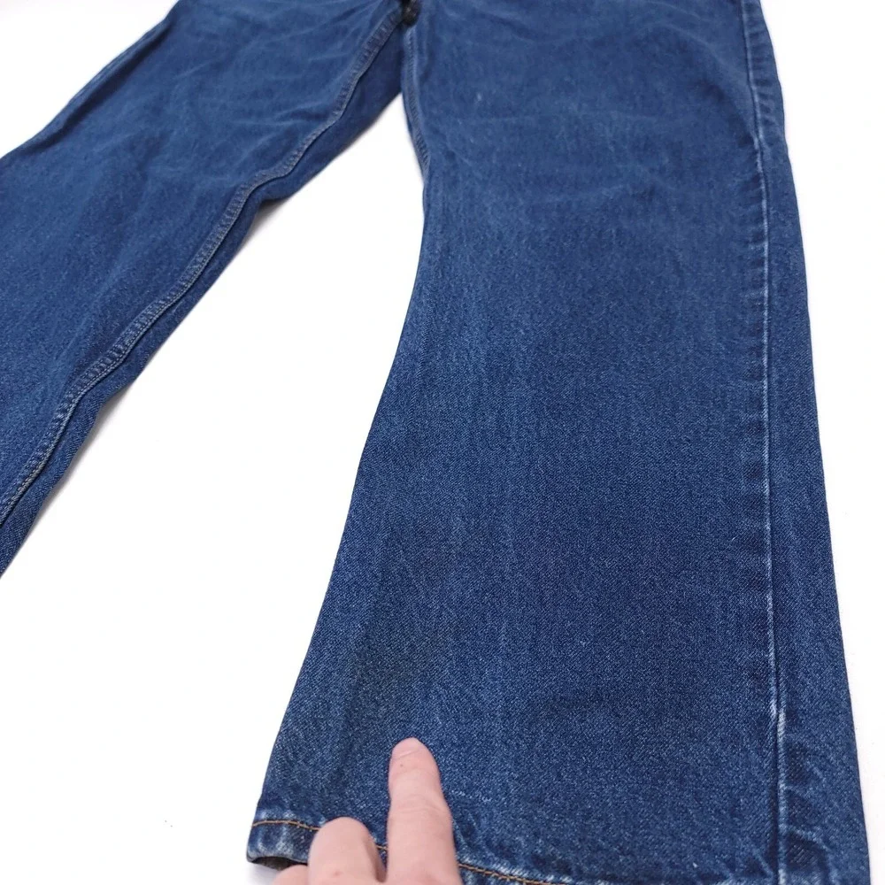 Levi's 505 Jeans Men's 40x30‎ Blue Denim Regular Fit Wpl-423 Red Tab